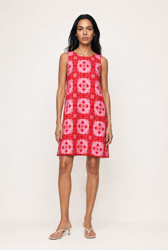 Vespa Linen Dress in Granada