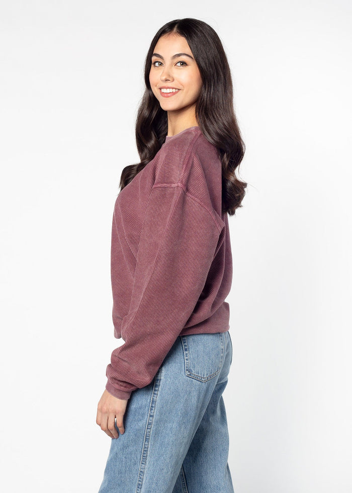 Virginia Tech Hokies Women's Clubhouse Original Corded Crew