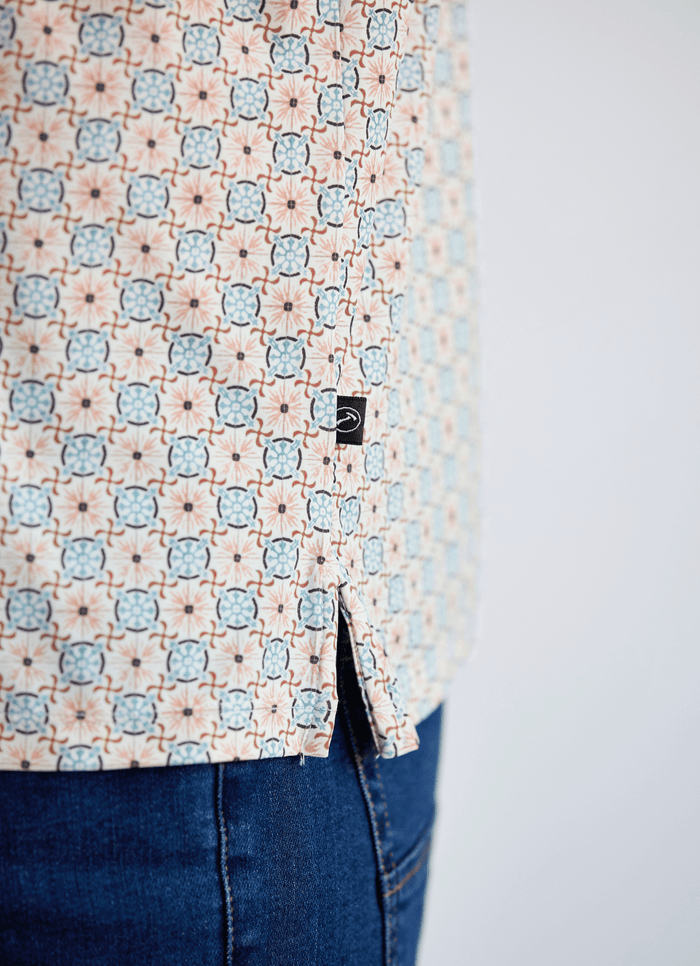 Walseth Printed Stretch Polo - 15584-83670 - Hammer Made