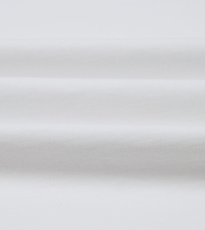 White Printed Stripe Hiking T-Shirt