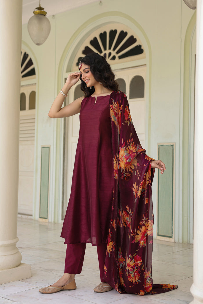 Women's Solid Kurta Set
