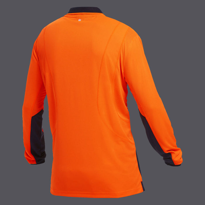 Workcool Spliced L/S Polo