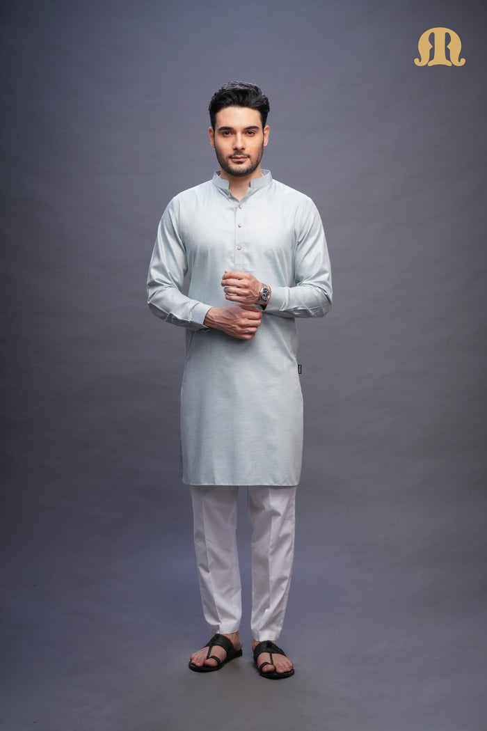 Yatay Kurta Green Set Men