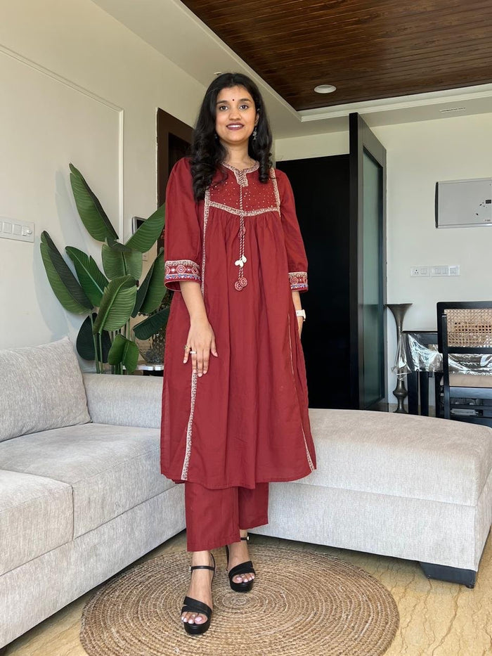 Zara Earthy Fancy Cotton Set